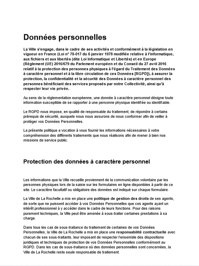 Exemple de Legal Design : Legal Design : mention RGPD avant prestation Legal Design